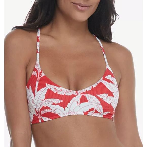 Body Glove Other - Body Glove Tropik Vibe Alani Ribbed Bikini Top Size L